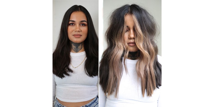 .8 Pearl Series Before and After by Aspen Rae, @itsaspenrae on Instagram