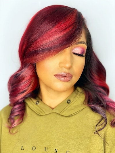 Hair by Christopher Stanton, @honeybeedoeshair on Instagram