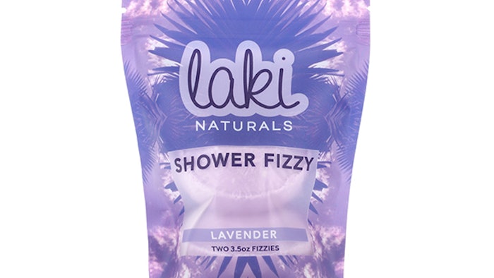 Laki Naturals Shower Fizzy Lavender 2qty Front