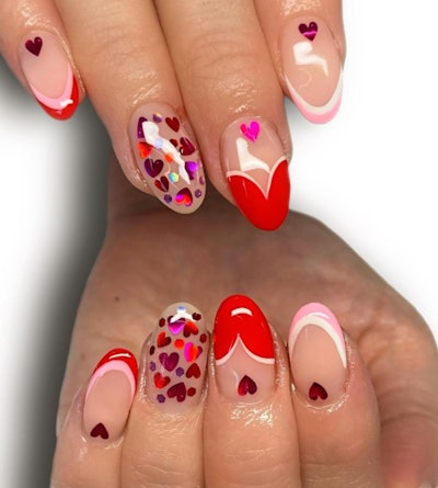 Nails by Lucy Barnett, @elbebeauty on Instagram