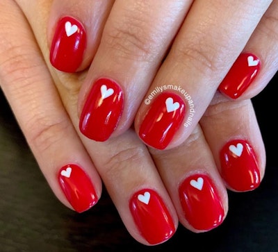 Nails by Emily Gilmour, @emilysmakeupandnails on Instagram