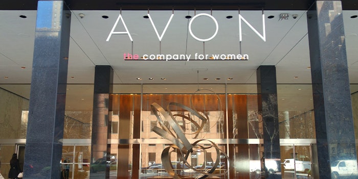Formally known as New Avon Company, the corporate name will be changed to The Avon Company.