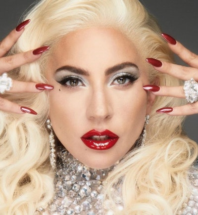 Berry Nails- Lady Gaga, @ladygaga