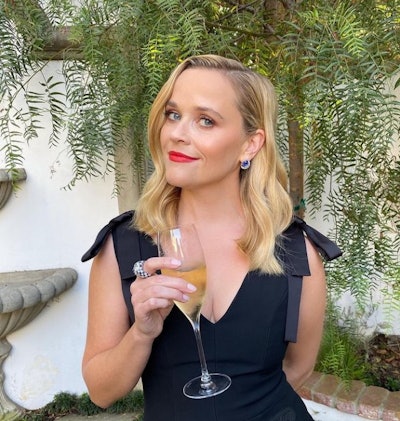 Sheer Nails- Reese Witherspoon, by Thuy Nguyen, @thuybnguyen on Instagram