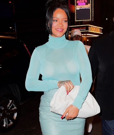 Red Nails- Rihanna, @badgalriri on Instagram, photo by Miles Diggs, @diggzy on Instagram