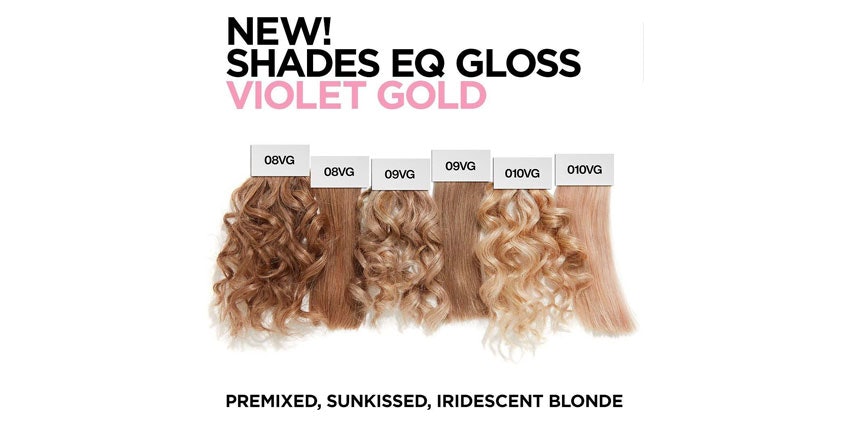 New Launch: Redken Shades EQ Gloss Violet Gold Family | Beauty Launchpad