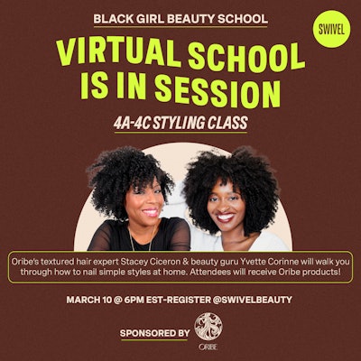 Oribe presents Black Girl Beauty School