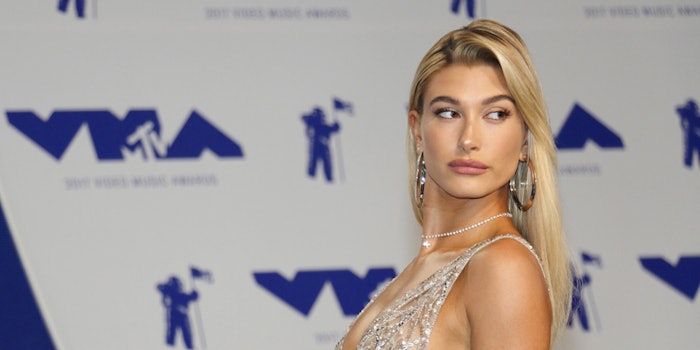 Hailey Bieber, model and Youtube creator.