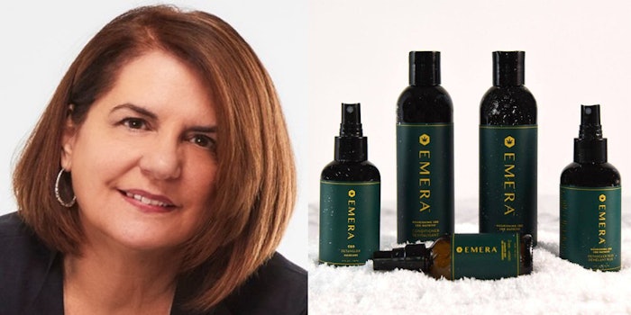 Paula Malloy, VP of sales and marketing, Earthly Body-parent company of Emera CBD Hair Care.