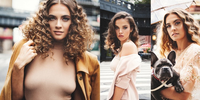 Photography: Richard Monsieurs; Hair: Dana Caschetta and Manny Rolon; Makeup: Dmitry Potapov; Wardrobe: Jennifer Daniels; Models: Anya Lesun and Rute Bock; Hair brands: Eufora, EVO, Oribe and R+Co