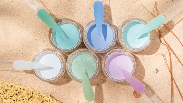 The Sea Glass collection; courtesy of the brand.