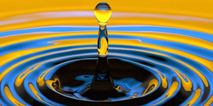 By adding water to the concentrate and stirring at room temperature, the emulsion builds up to a final form based on the amount of water added.