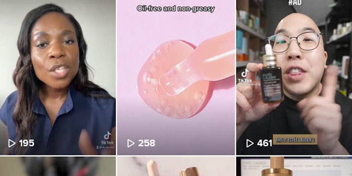 Estee Lauder has made its debut on beauty's hottest social platform.