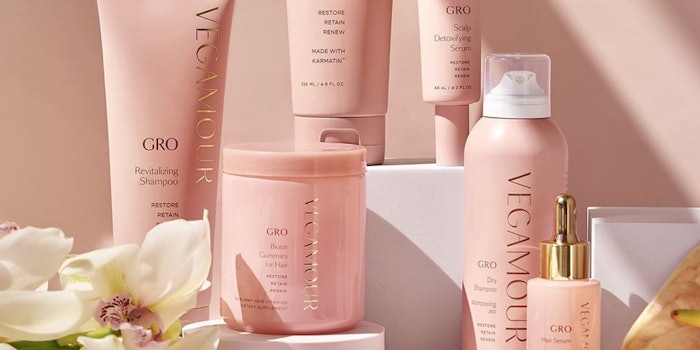 Vegamour's Gro collection. Photo: Vegamour's Facebook.