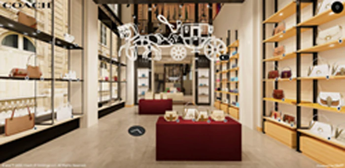 Coach Virtual Showroom. Photo: PRWeb.