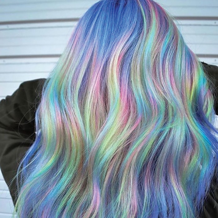 Why You Need To Try The Iridescent Hair Trend ASAP
