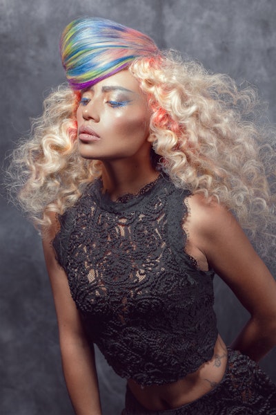 Hair: Jose Urrutia @pjurrutia Hair assistant: Belén Naranjo @belhair_make_up, Karmen Ramírez @argiakaian1983, Alazne González @alaznegh Retouching: Javier Villalabeitia, @javiervillalabeitia Make up: Peluquería Jose urrutia, @pjurrutia Styling: Veronica Calpa Perugachi, @calpaperugachi Products: Revlon Professional, @revlonprofessional_es