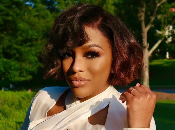 Drew Sidora, with hair by Foxy Officer