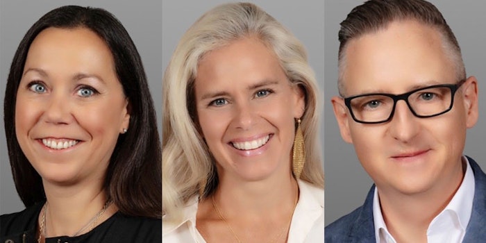 Virginie Costa, Gretchen Koback Pursel and Hugh Dineen.