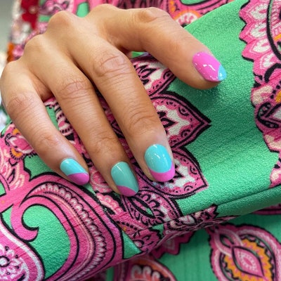 Nail look No. 2 by Alicia Torello for the Alice + Olivia SS22 Collection
