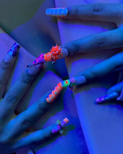 Doja Cat, Nails by Saccia