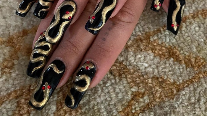 Rita Ora, Nails by Naomi Yasuda