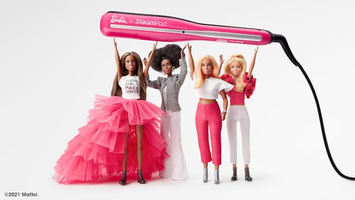 inrichting schild oud Barbie Girl: L'Oréal Professionnel's Barbie x Steampod Styler | Beauty  Launchpad