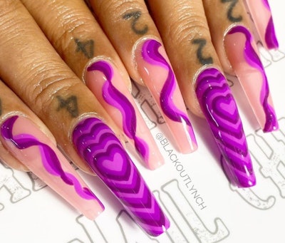 Nails by Emily Lynch, @blackoutlynch