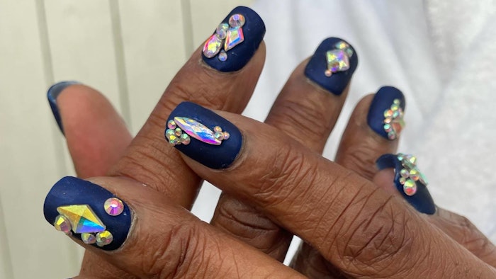 Billy Porter, nails by Vanessa McCullough using CND products