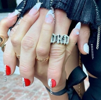 Machine Gun Kelly and his daughter Casie Colson Baker