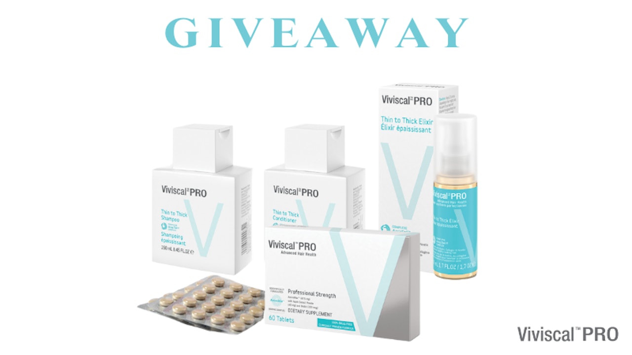 Viviscal PRO Hair Supplements GIVEAWAY Beauty Launchpad