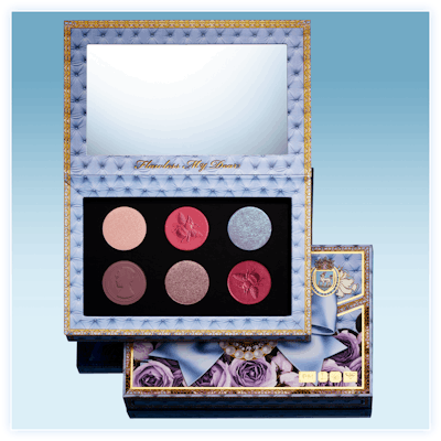 Mthrshp: Diamond of the First Water is a palette featuring six colors and textures.