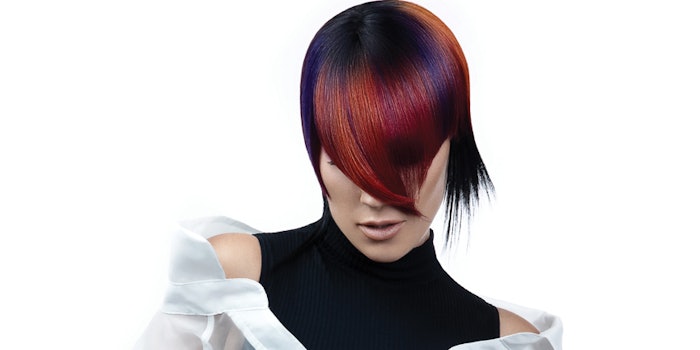 Courtesy of CLICS Color; Color and Haircut: Chrystofer Benson @cbensonhair, CLICS SVP of Global Creative Direction, Hair Assistant: Greta Coston @gretacoston, CLICS Technical Director, Art Direction: Hannah Leigh, CLICS Visual Art Director, Photographer: Chrystofer Benson @cbensonhair, CLICS SVP of Global Creative Direction, Makeup: Danielle Donahue @damnhell