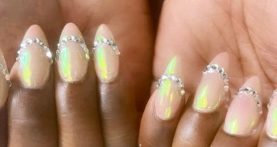 Laverne Cox, nails by Eri Ishizu