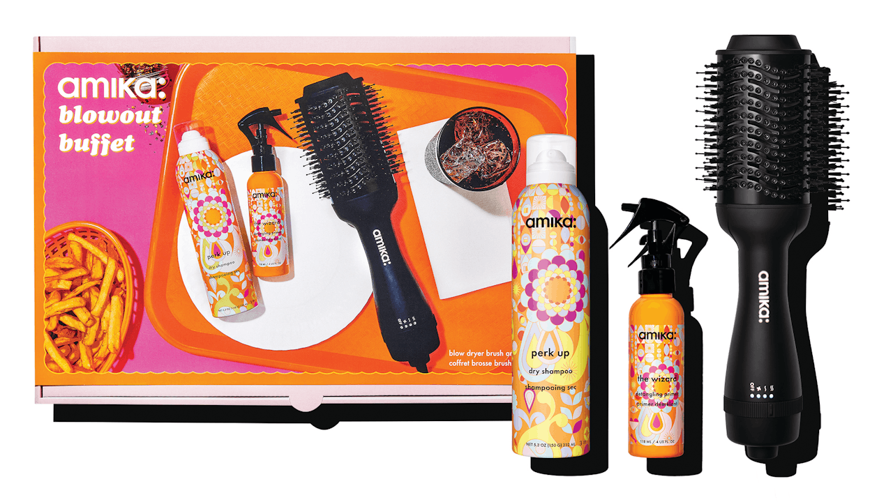 Amika hot sale brush set