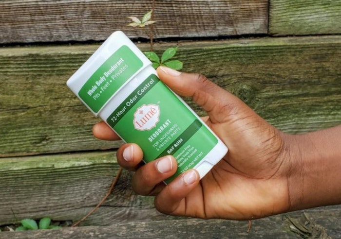 Lumē is a deodorant brand.