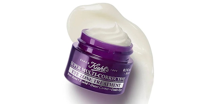 This extension of Kiehl’s Super Multi-Corrective collection uses multi-action technology that visibly smooths, firms, de-puffs and brightens the eye area for a more lifted, youthful appearance.
