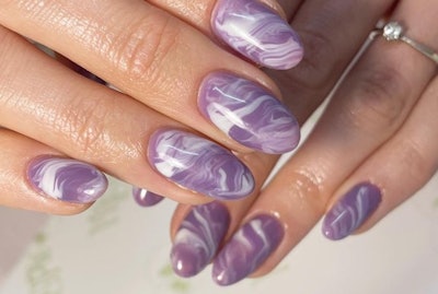 Gel nail design by Terri Louise Copeland