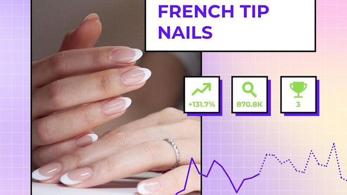 Spate French Tip Nails