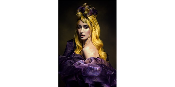 Hair: Gonzalo Zarauza @gonzalo_zarauza @centrobeta Retouching: Javier Villalabeitia @javiervillalabeitia MUA: De María @de_maria Styling: Visorifashionart @visorifashionartstudio Products: Montibello @montibello_peluqueria Video creator: Germán de la Hoz @german_delahoz