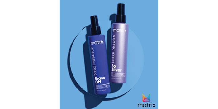 Matrix Brass Off and So Silver All-in-One Toning Leave-In Sprays