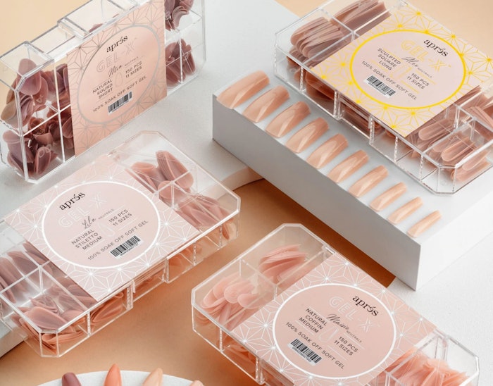 Aprés Neutrals Gel-X tips