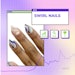 Swirl nails are now trending