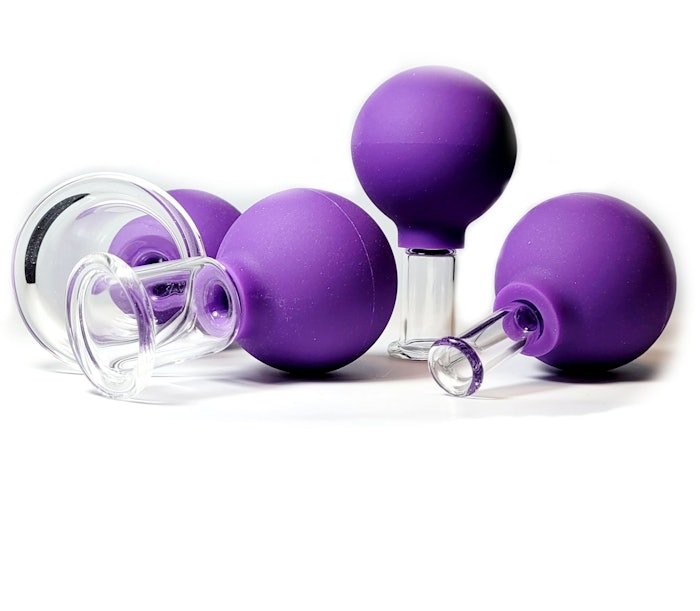 ZAQ Glass Facial Cupping Set