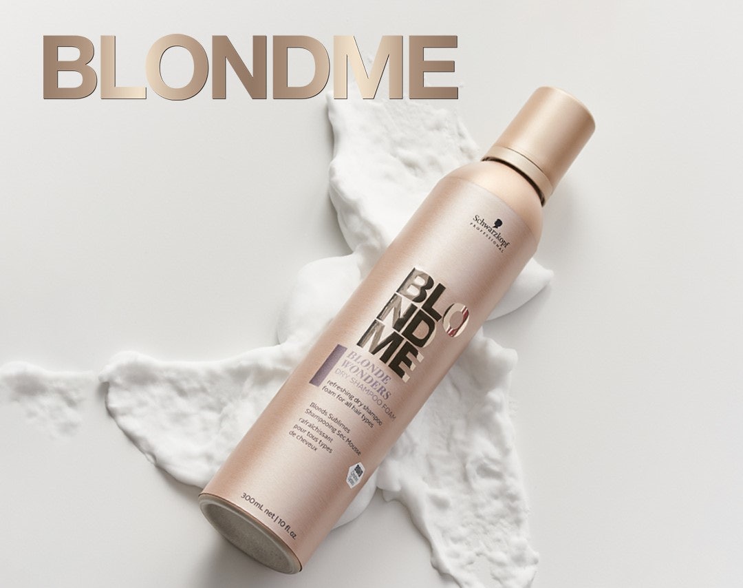 ækvator Grunde rim Schwarzkopf Professional to Launch BLONDME Blonde Wonders Dry Shampoo Foam  | Beauty Launchpad