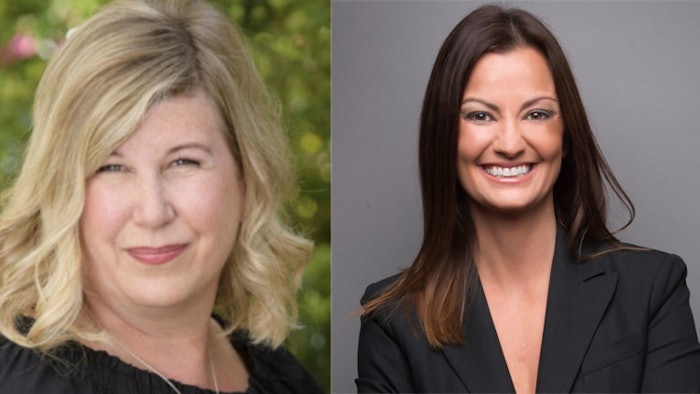 R to L: Amy McDonald, president, Flavor Division, Mane North America and Tathiana Remick, president, Fragrance Division, Mane North America.