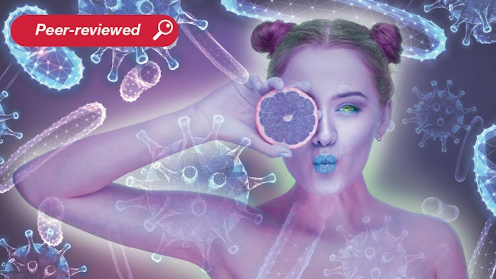 The present study evaluated the efficacy of polysaccharides as prebiotics for the skin microbiome. Hyaluronic acids, carboxymethyl beta-glucan, glucomannan and schizophyllan were tested and changes in Staphylococcus epidermidis and Cutibacterium acnes were measured in vitro and in vivo.