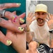 AJ McLean's nail design by Julie Kandalec