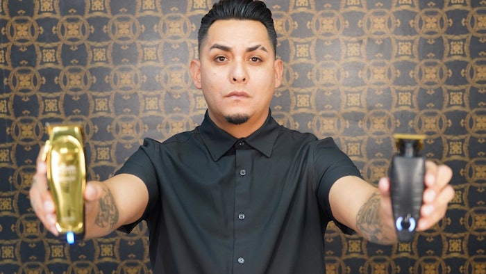 Booksy’s first Get Discovered Backstage contest winner: Eddie Gallegos