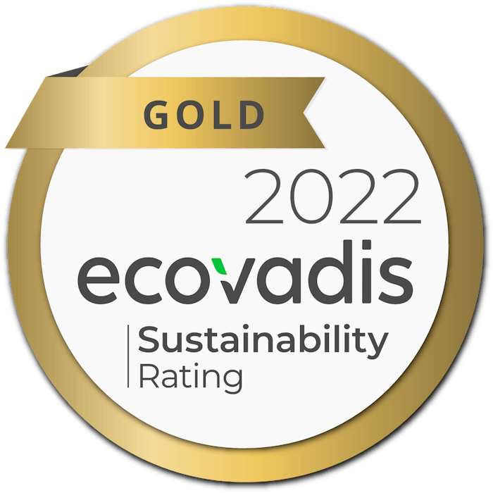 After receiving a gold medal from EcoVadis, Oxygen Development’s U.S. facility is now in the top 2% of all companies rated by EcoVadis in the cosmetics product manufacturing industry.